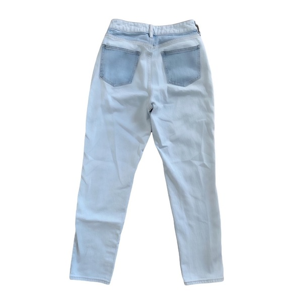 Pacsun Eco Hopper Patch Straight Leg High Rise Baddie Mom Jeans - Picture 6 of 9